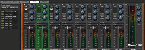 Mixcraft 6 mixer