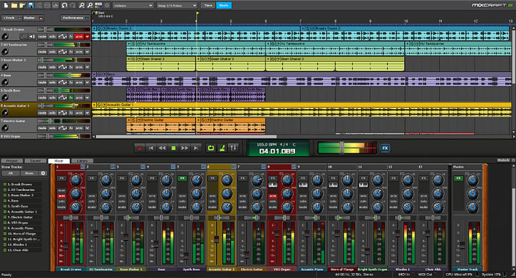 Mixcraft 7 Recording Software